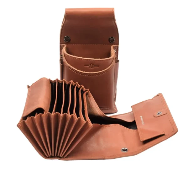 Menzo 937D Profikellnerset Rindsleder/cognac- Profi-kellnersets