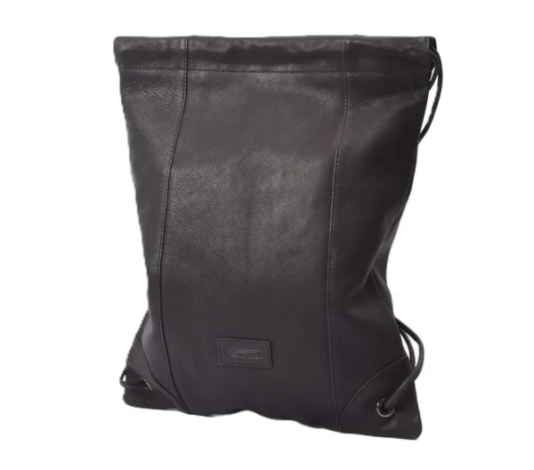 Menzo MB83 - Rucksack Rindsleder washed/schwarz- Rucksäcke