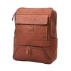 Menzo MB85 - Rucksack Rindsleder washed/cognac für 15" Laptop- Rucksäcke