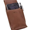 Menzo MB30 Ordermantasche Büffelleder/deltbraun- Halfter+orderman