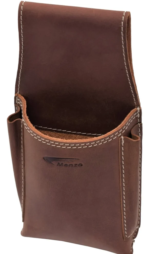 Menzo MB30 Ordermantasche Büffelleder/deltbraun- Halfter+orderman