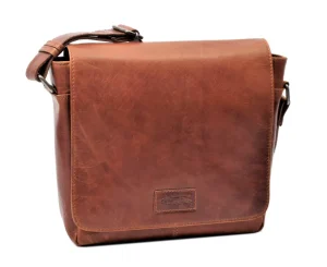 Menzo MB111 Umhängetasche Büffelleder/cognac- Umhängetaschen - Shopper | Laptoptaschen