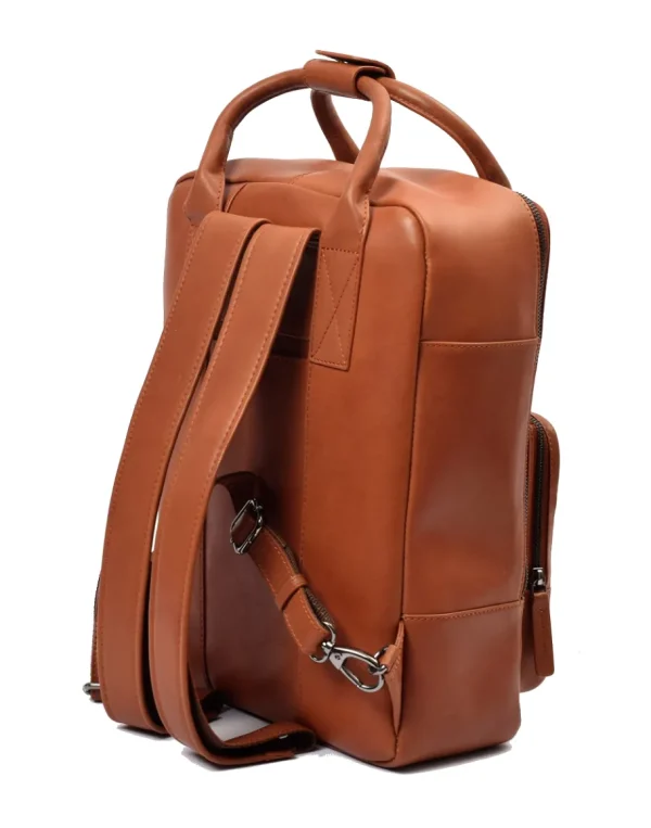 Menzo MB65D - Rucksack Rindsleder/cognac- Rucksäcke