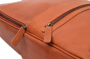 Menzo MB66D - Rucksack Rindsleder/cognac- Rucksäcke